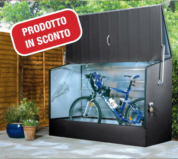 Box per biciclette mod. Bicycle Store Grigio Antracite