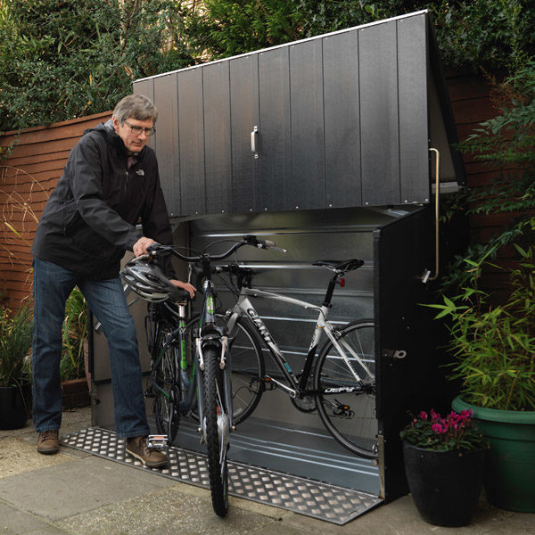 Box per biciclette Bicycle Store con rampa