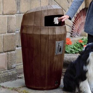 cestino per esterni, aree verdi mod. Sherwood