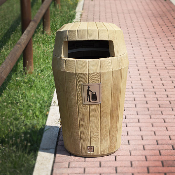 cestino per esterni, aree verdi Sherwood