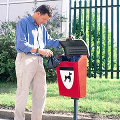 Cestino per deiezioni canine Fido 25